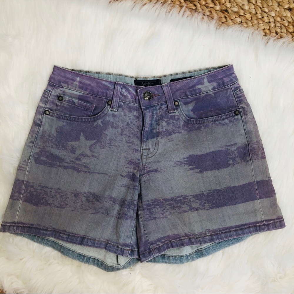 Jessica Simpson | Forever Low Rise Jean Shorts - Picture 1 of 6